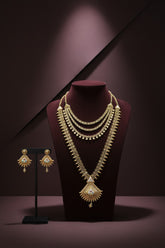 Aadhya Gold Necklace Set
